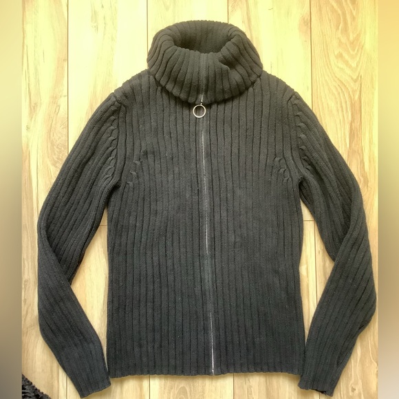 GAP EUC ring zip cotton cardigan - Picture 9 of 12